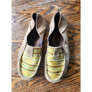 Ariat Women's Navajo Cruiser Slip On Shoes sz 7.5B